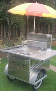 American Hot Dog Cart